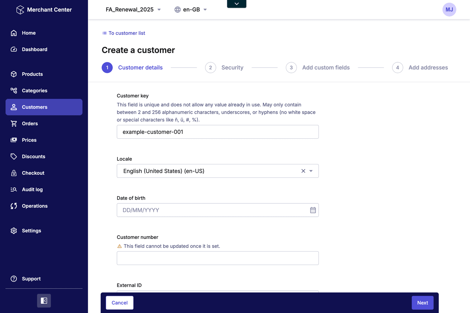 09 create customer