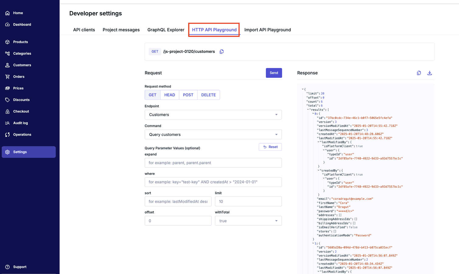 30 http api playground