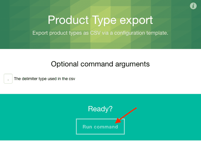 Image Product Type Export